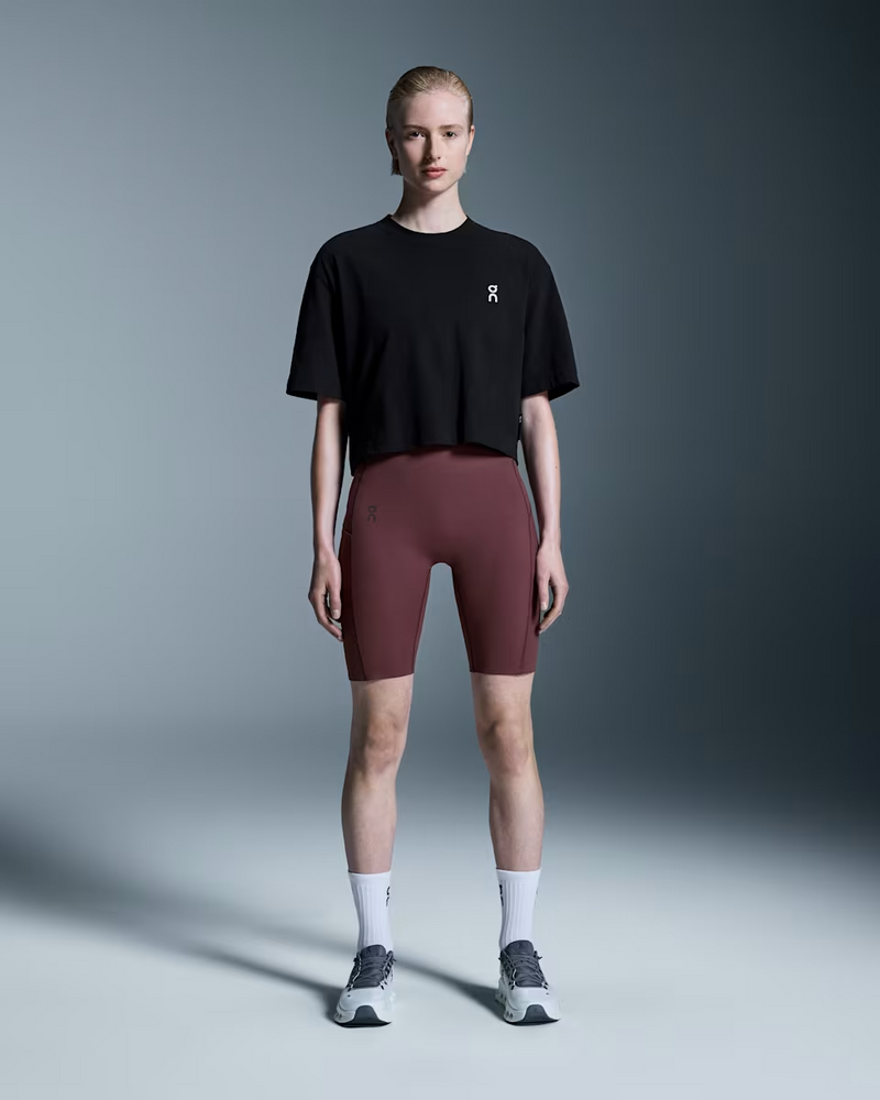 Women Club Boxy-T - Black