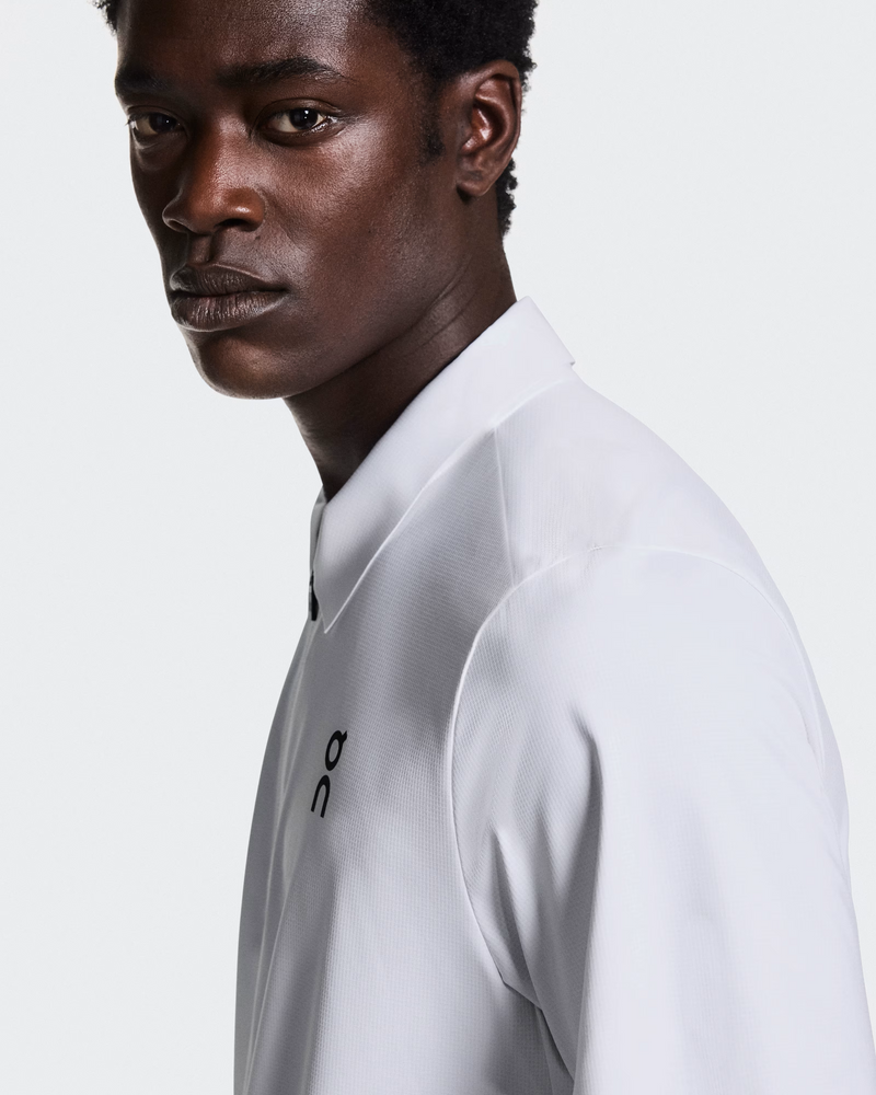 Men Court Polo - White