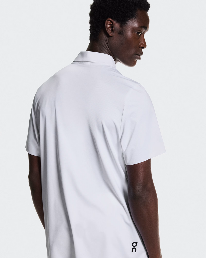 Men Court Polo - White