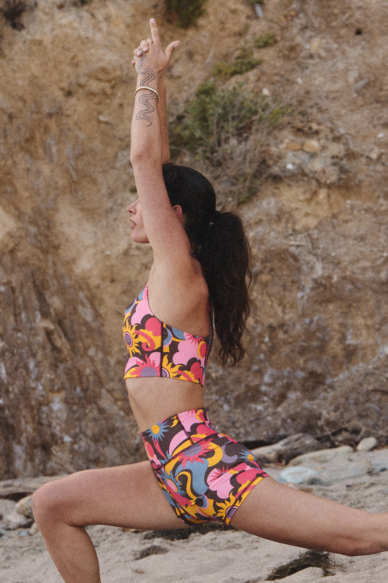 BAJA SOL FRANKIE BRA TOP - SUNSET/MULTI