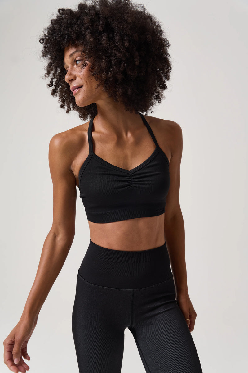CASSIDY BRA TOP BLACK