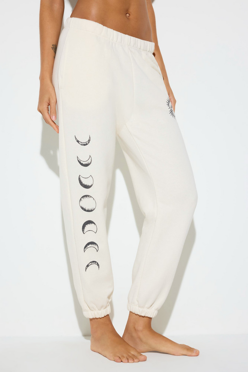 POWER OF SUN EDEN SWEATPANT - VINTAGE WHITE