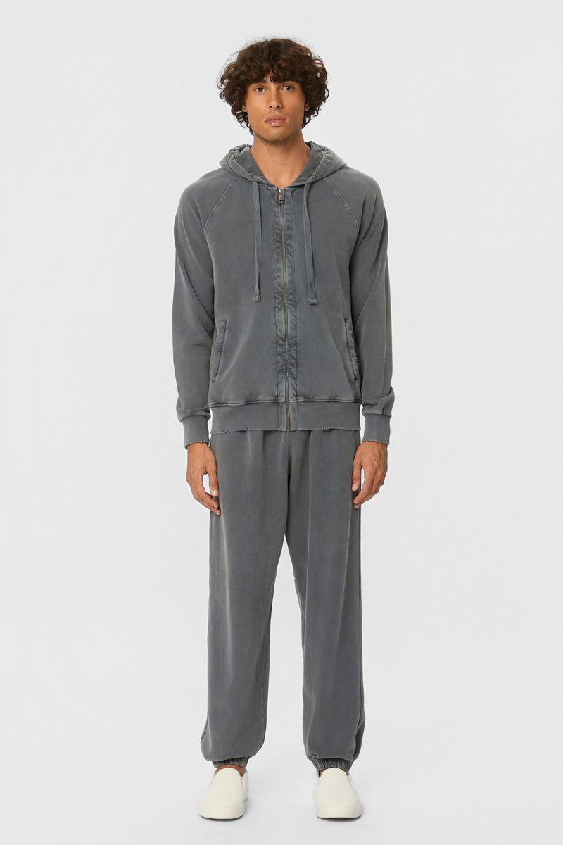 RELAXED CUFFED SWEATPANTS - VINTAGE GREY