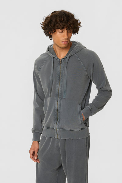 THE RAGLAN FULLZIP - VINTAGE GREY