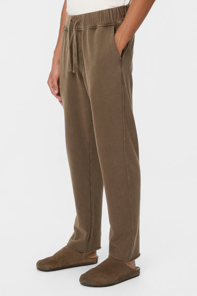 THE RAW EDGES SWEATPANT - VINTAGE MOCHA
