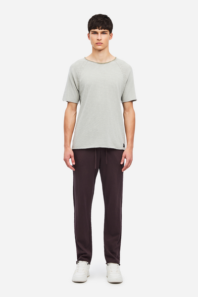 Men RAW CUT SWEATPANTS - COCOA