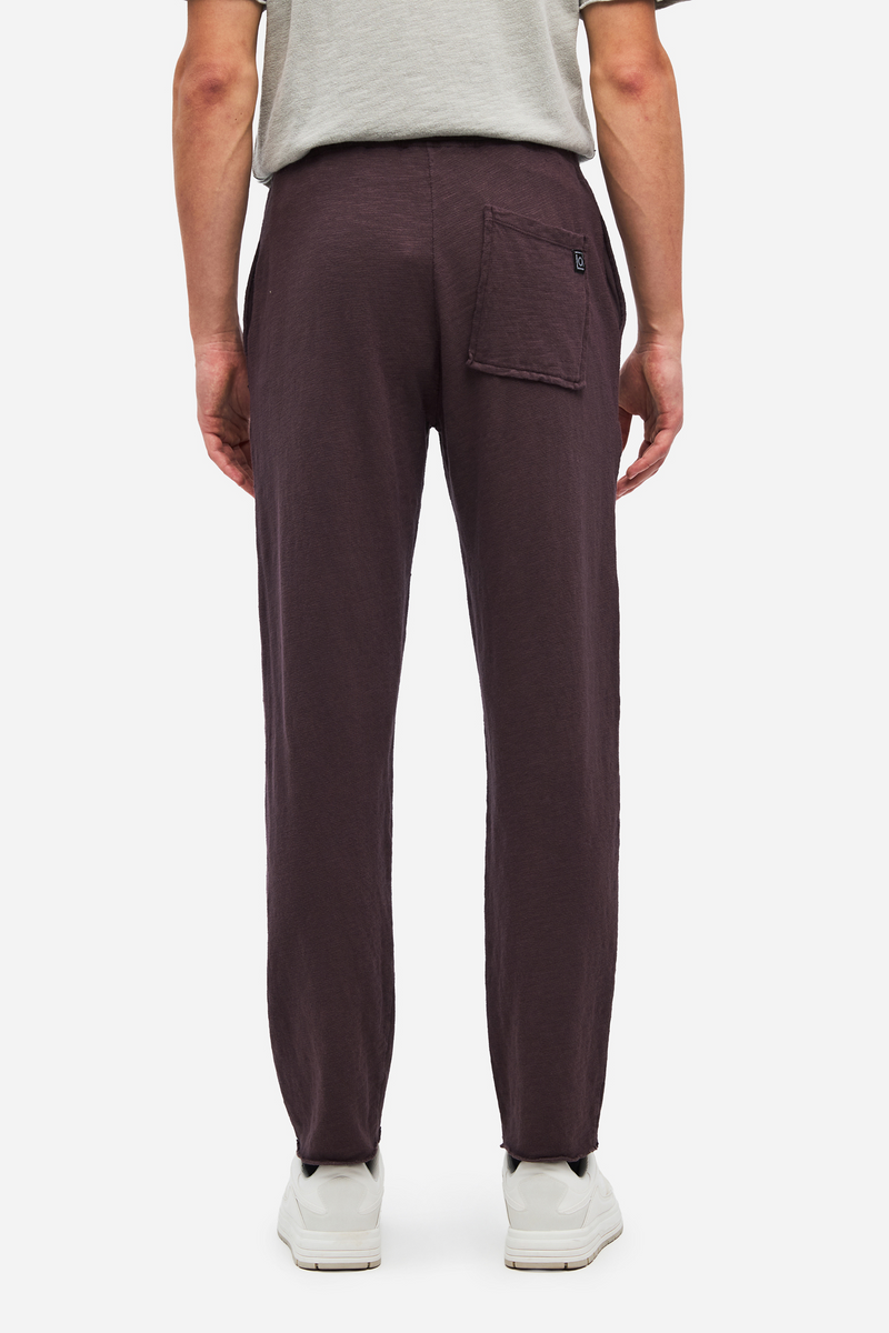 Men RAW CUT SWEATPANTS - COCOA