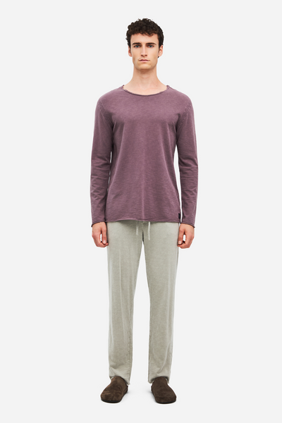 Men RAW CUT SWEATPANTS - VINTAGE GREIGE