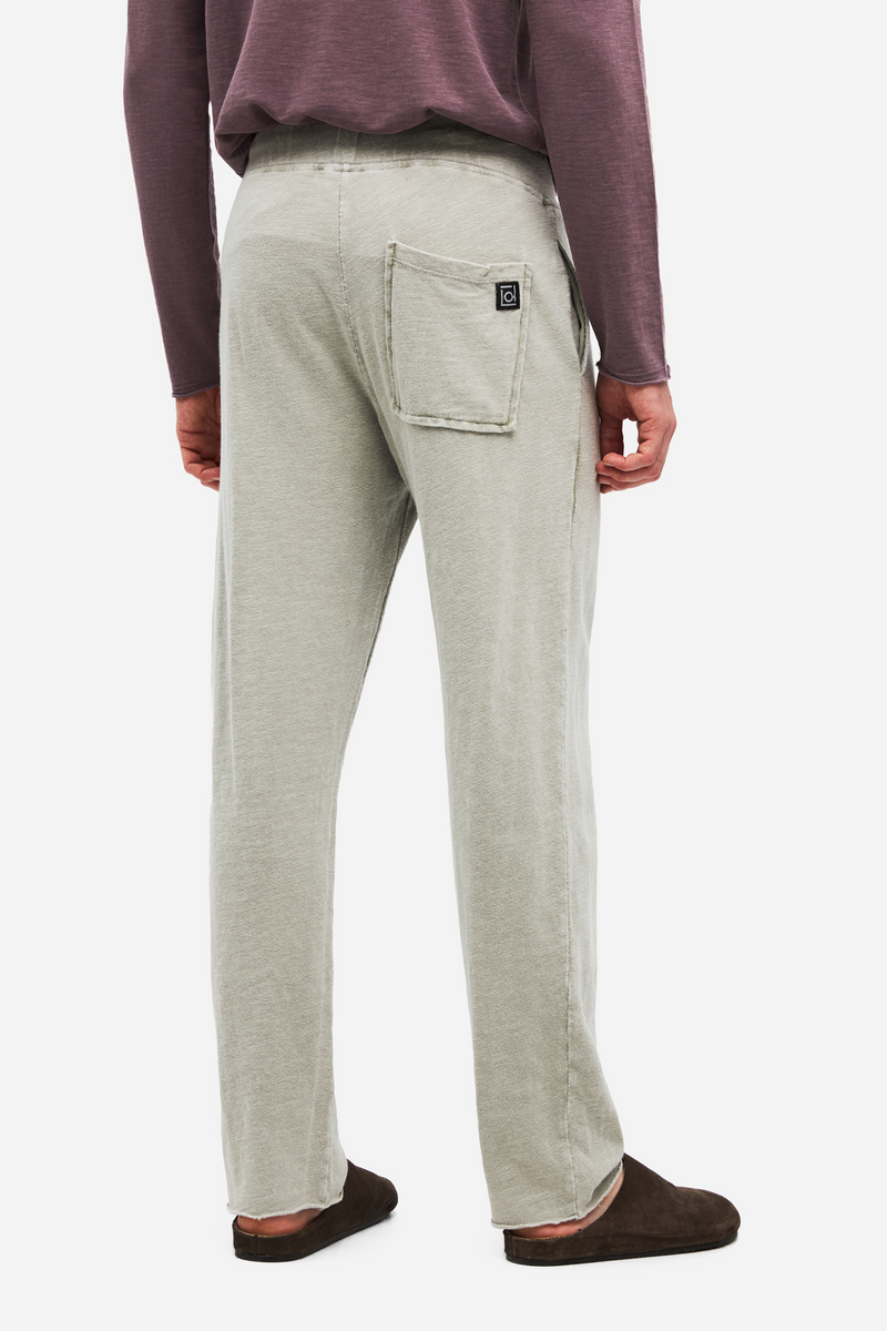 Men RAW CUT SWEATPANTS - VINTAGE GREIGE