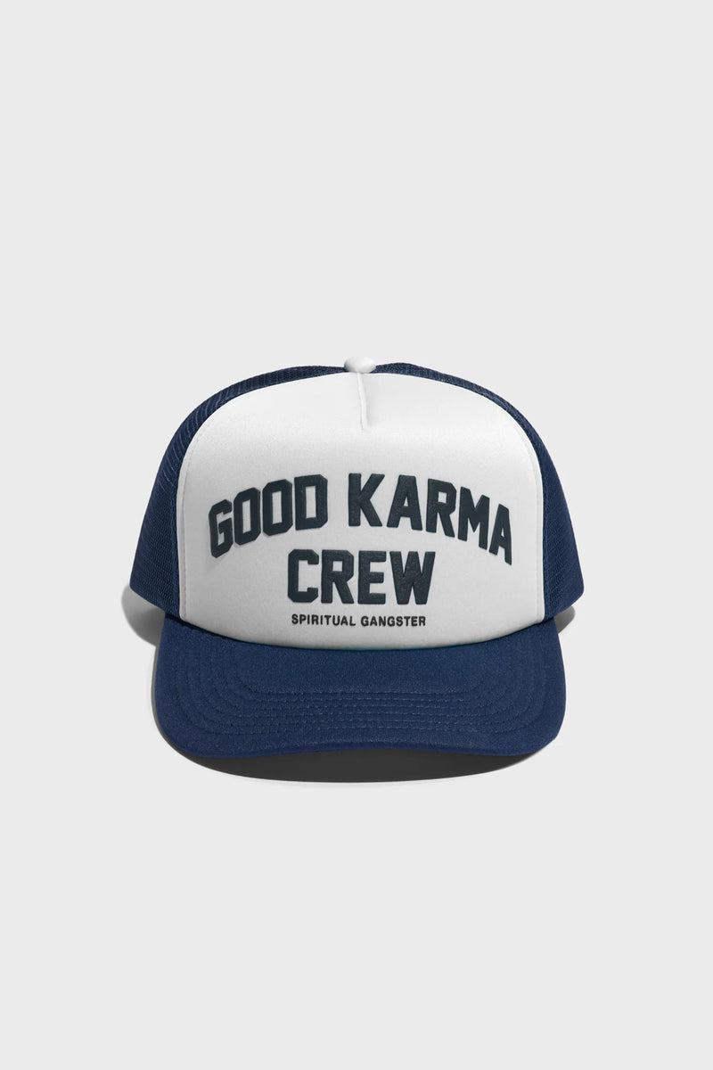 GOOD KARMA TRUCKER HAT INDIGO