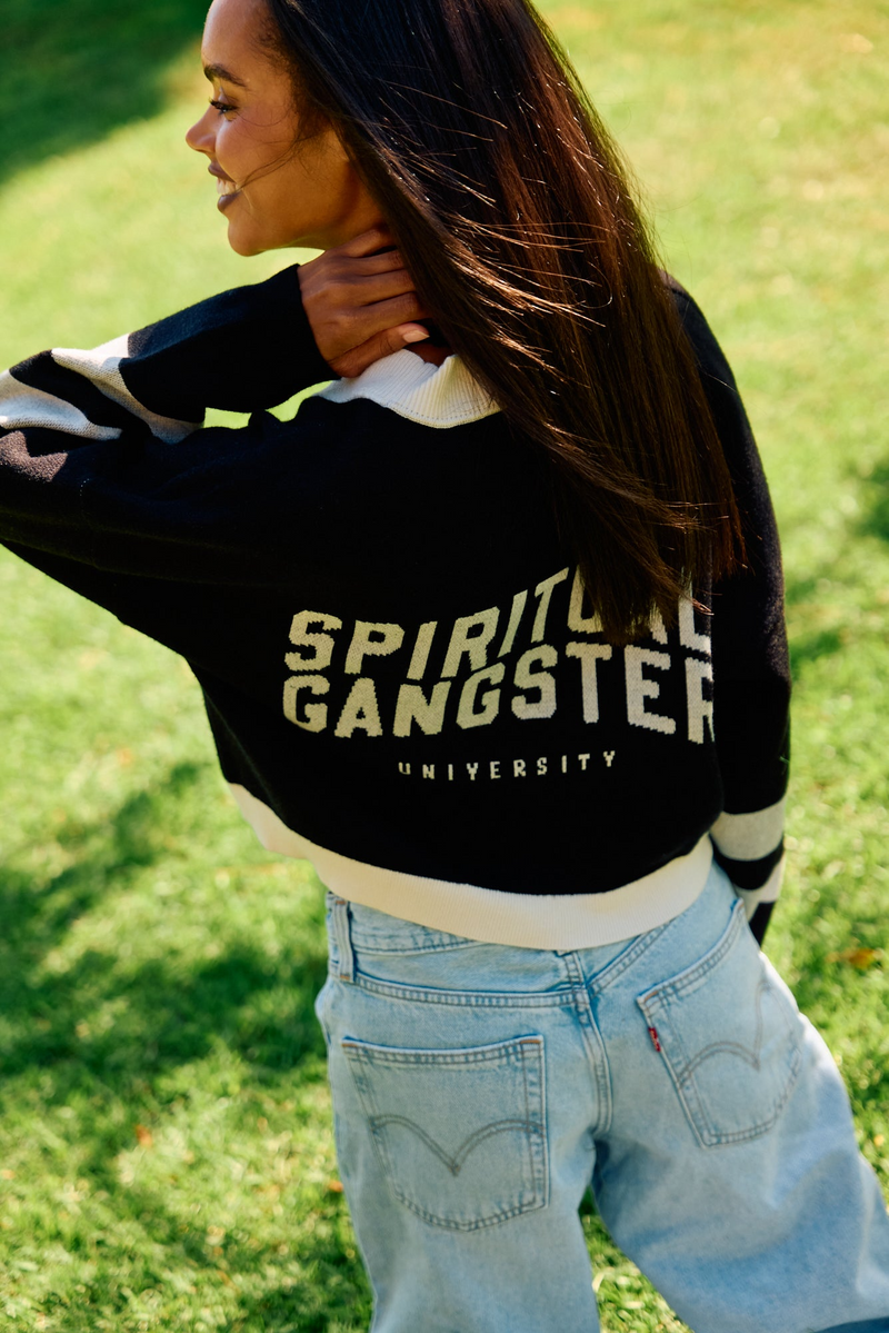 SGU PARKER CARDIGAN BLACK
