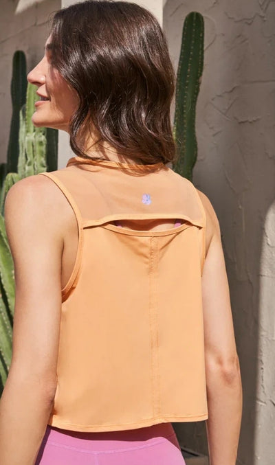 Crop tank - LCT - TANGERINE
