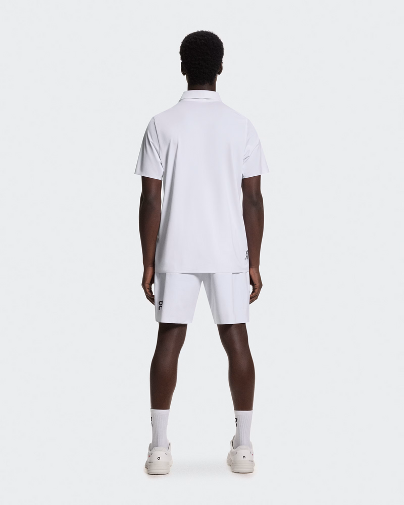 Men Court Polo - White