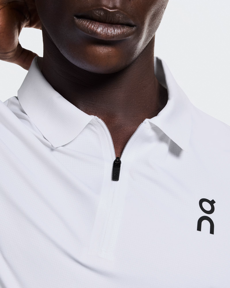 Men Court Polo - White