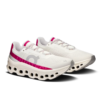 Women cloudmonster  - Ivory/Grenadine