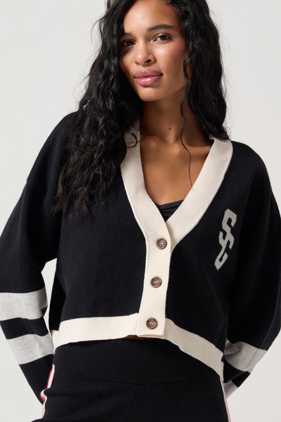 SGU PARKER CARDIGAN BLACK