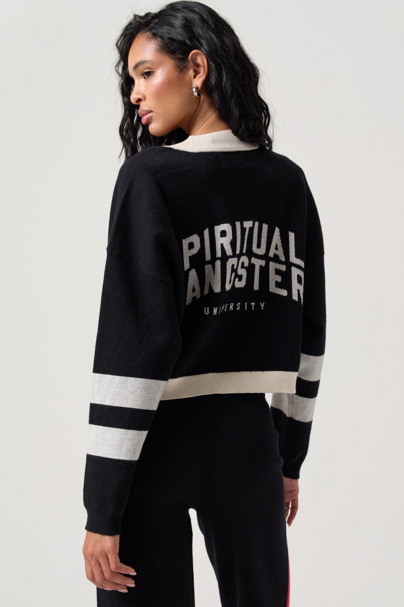 SGU PARKER CARDIGAN BLACK
