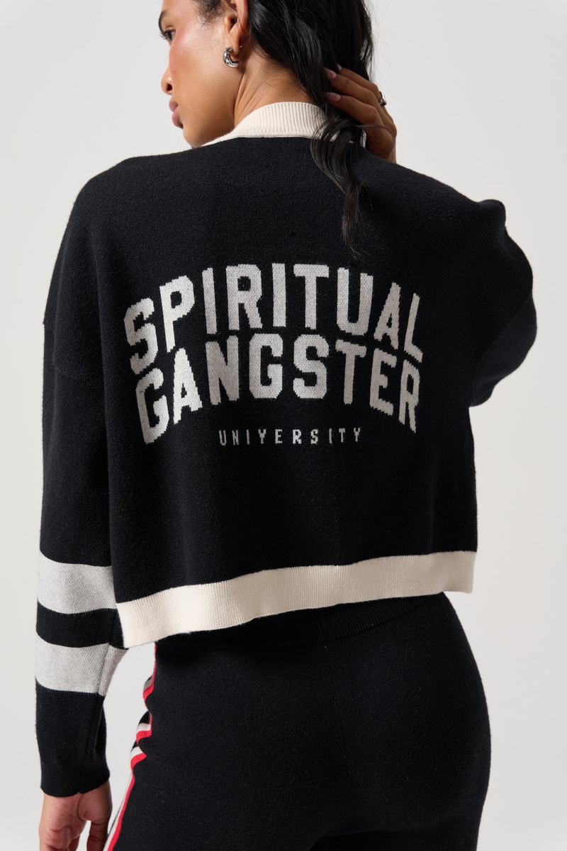 SGU PARKER CARDIGAN BLACK