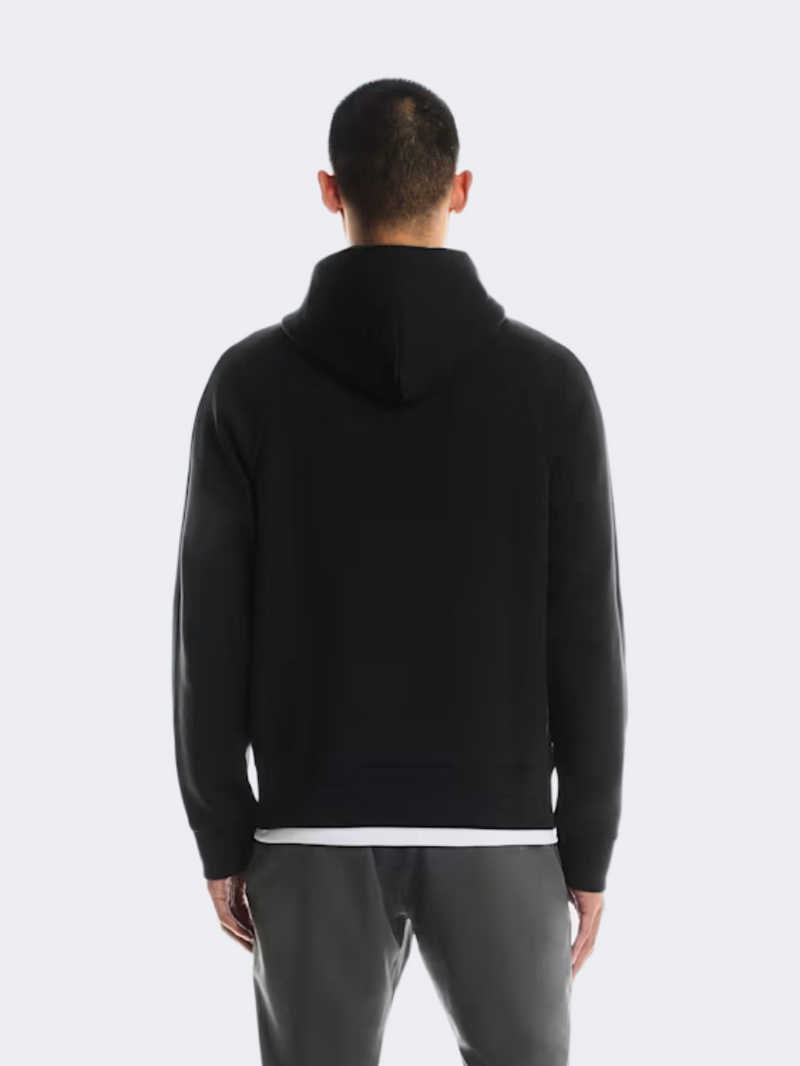 Men Focus Tech Zip Hoodie - Black