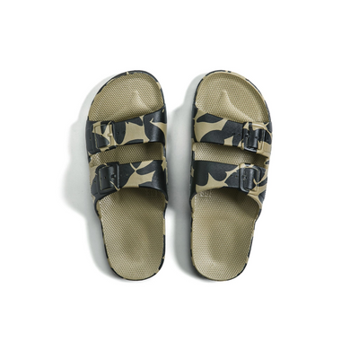 Women Slider - Goa Blk Khaki