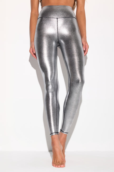 LOTUS CHROME 7/8 LEGGING CHROME