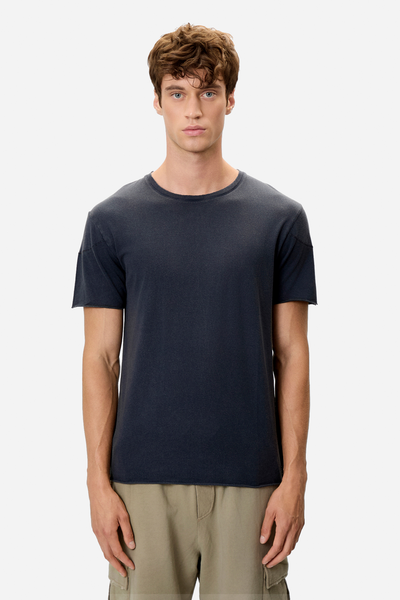 Open Stitches T-Shirt - vintage blue