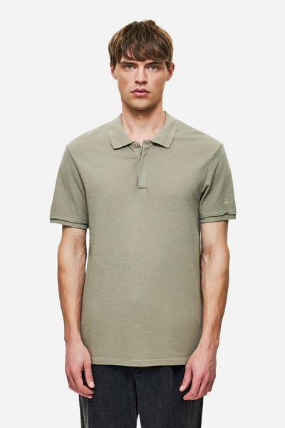 Piquet Polo T-Shirt - taupe