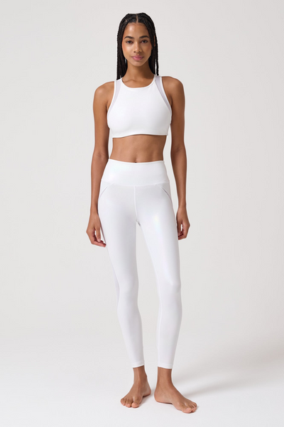 LUMINESCENT STEVIE BRA TOP - OPALESCENT