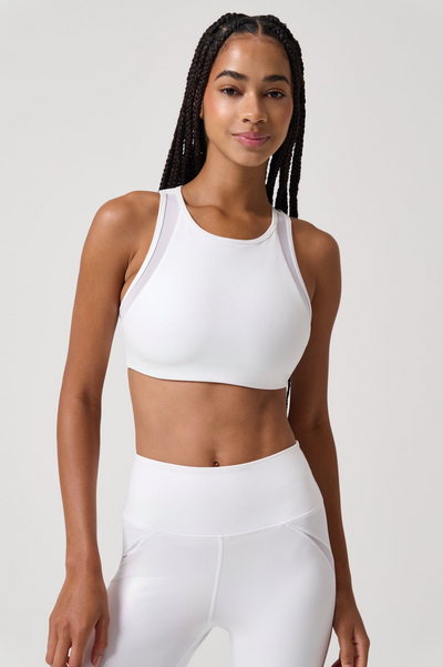 LUMINESCENT STEVIE BRA TOP - OPALESCENT