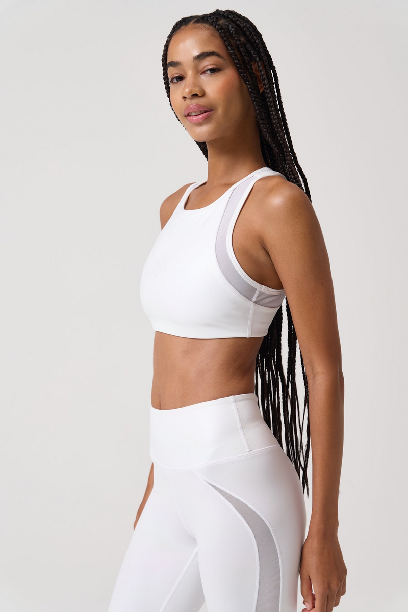 LUMINESCENT STEVIE BRA TOP - OPALESCENT