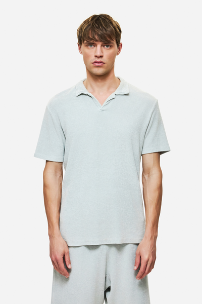 Terry Towel T-Shirt - vintage greige