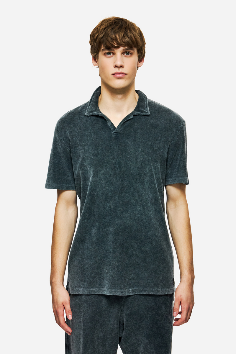 Terry Towel T-Shirt - vintage grey