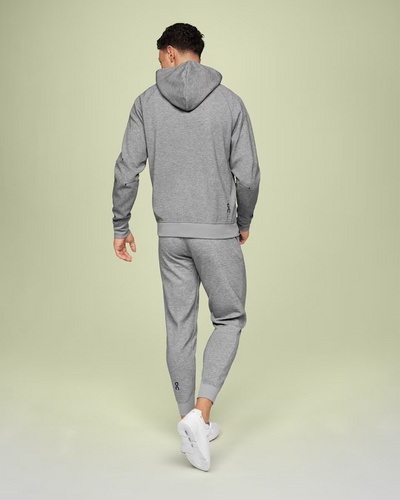 Zipped Hoodie - Grey